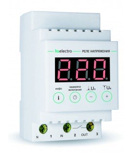 Более Реле напряжения УКН-50A DIN