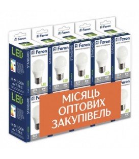 Более Набор LED ламп Feron lb-745 6W E27 - 10шт
