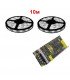 Набор из: LED лента AVT-600 3528SMD 12V 120LED 9.6W/M 10m + блок питания для LED ленты LED-Tec 120W