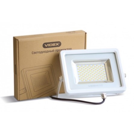LED прожектор VIDEX PREMIUM 50W 5000K 220V White