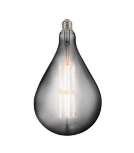 Более Лампа светодиодная "TOLEDO" 8W Filament LED Amber / Titanium