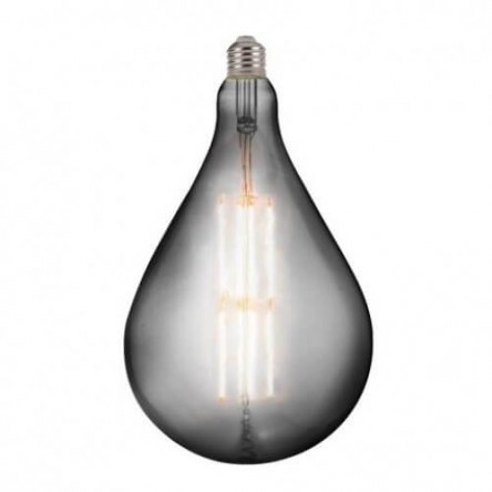 Лампа светодиодная "TOLEDO" 8W Filament LED Amber / Titanium