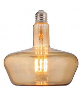 Более Лампа светодиодная "GINZA" 8W Filament LED Amber / Titanium