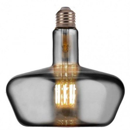 Лампа светодиодная "TOLEDO" 8W Filament LED Amber / Titanium