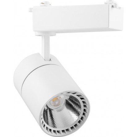 Трековый светильник Feron AL103 COB 30W 4000K черный/белый