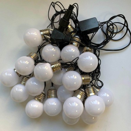Гирлянда ЛАМПОЧКИ 20LED белый цвет