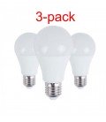 Набор из 3-х LED ламп 10W E27 4000K - суперцена