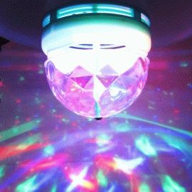 Светодиодная лампа Feron LB-800 disco ( RGB, 3W, E27)
