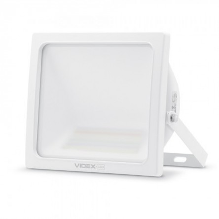 Светодиодный smart прожектор VIDEX 10W RGB Wi-fi 3000-6500 220V Белый