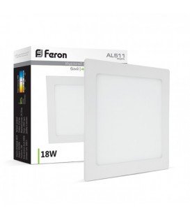 Более Светодиодный светильник Feron AL511 20W 4000K
