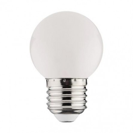 Цветная светодиодная лампа Horoz 1W E27 A45