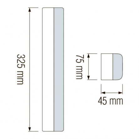 Аварийный LED светильник Horoz Maldini-2 13W