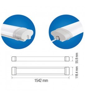 Промышленный LED светильник Horoz Okyanus-36 36W 63см