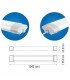 Промышленный LED светильник Horoz Okyanus-90 90W 154 см
