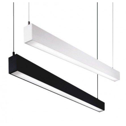 Линейный светильник подвесной Horoz INNOVO 40W 4000K черный