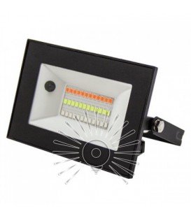 Світлодіодний прожектор RGB 30W Lemanso LMP76-30 (кольоровий) + пульт