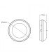 Светодиодный cветильник влагозащищенный AYDOS-15 15W белый 4200К