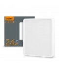LED светильник накладной квадрат VIDEX 24W 5000K