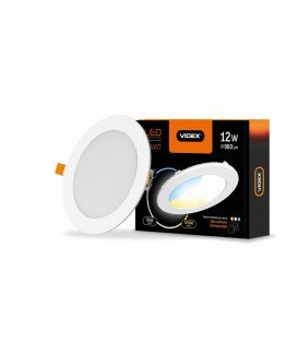 More about LED світильник з регулюванням яскравості, вбудований Круглий VIDEX 12W 3000-6200K С3