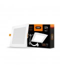 LED світильник з регулюванням яскравості Вбудований Квадрат VIDEX 12W 3000-6200K С3