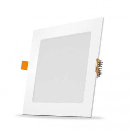 LED светильник накладной квадрат VIDEX 24W 5000K