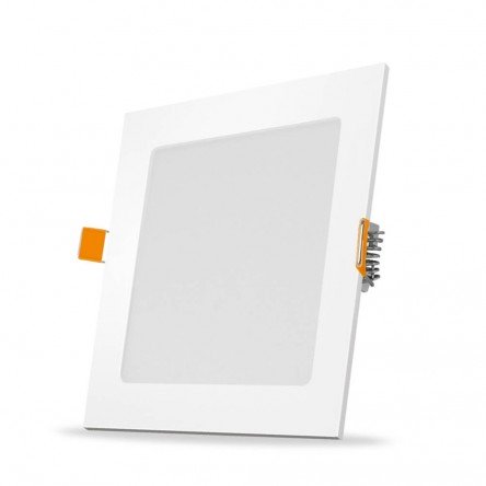 LED светильник накладной квадрат VIDEX 24W 5000K