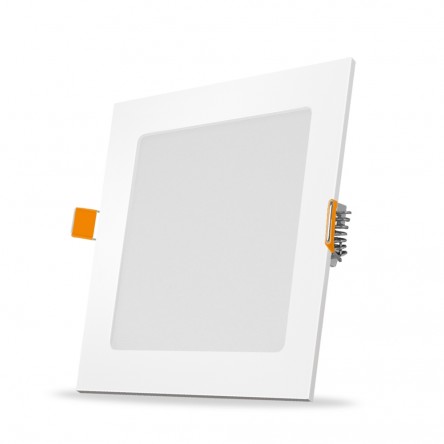 LED светильник накладной квадрат VIDEX 24W 5000K