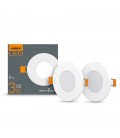 LED светильник встраиваемый круглый VIDEX 3W 5000K