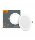 LED светильник встраиваемый круглый VIDEX 12W 5000K
