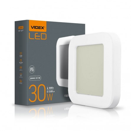 LED светильник ART IP65 круглый VIDEX 30W 5000K
