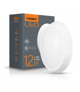 LED светильник накладной квадрат VIDEX 24W 5000K