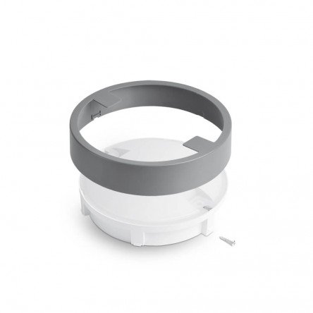 LED светильник накладной квадрат VIDEX 24W 5000K