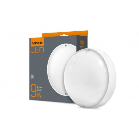 LED светильник накладной квадрат VIDEX 24W 5000K