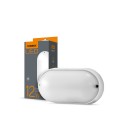 LED светильник IP65 овальный VIDEX 12W 5000K белый