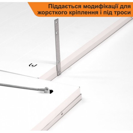 Светодиодная панель LED-Tec 36W накладная Армстронг