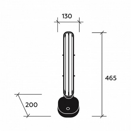 Бактерицидный облучатель Doctor Lamp 36W безозоновая