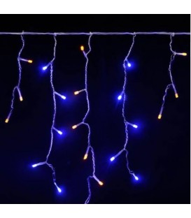 Гирлянда "Бахрома" 120 LED 3м*0.5м, желто-синий BY
