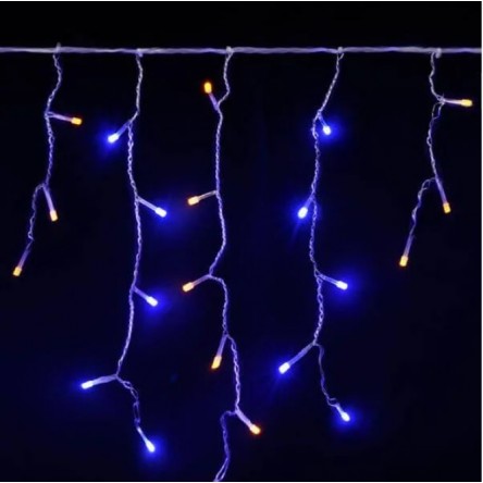 Гирлянда "Бахрома" 120 LED 3м*0.5м, желто-синий BY