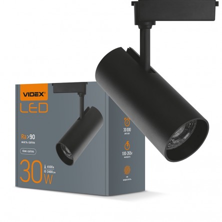 LED светильник трековый VIDEX 10W 4100K
