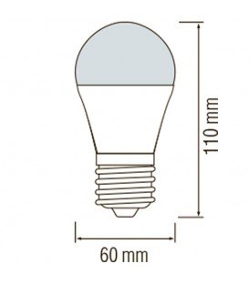 LED лампа Horoz Metro-1 10W E27 4200K 12-24