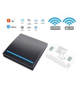 More about Бездротовий Wi-Fi вимикач Inted 220V одноклавішний Чорний