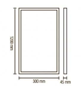 Рамка для накладного монтажа панелей Horoz Frame-3060