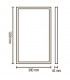 Рамка для накладного монтажа панелей Horoz Frame-3060