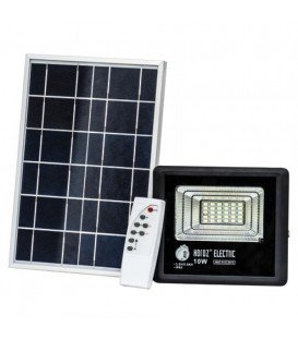 Более Прожектор светодиодный с солнечной панелью Horoz TIGER-10 10W 6400K