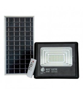 Более Прожектор светодиодный с солнечной панелью Horoz TIGER-40 40W 6400K