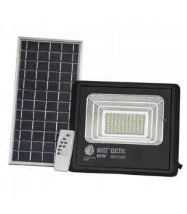Прожектор светодиодный с солнечной панелью Horoz TIGER-10 10W 6400K