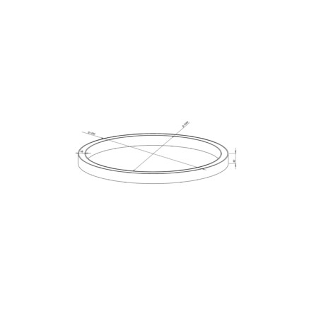 Светодиодное кольцо Nami Lighting 76W