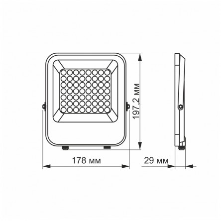 Светодиодный прожектор VIDEX PREMIUM 20W 5000K 12-24V White