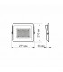 LED прожектор VIDEX PREMIUM 70W 5000K 220V White