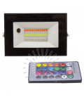 Світлодіодний прожектор RGB 10W Lemanso LMP76-10 (кольоровий) + пульт
